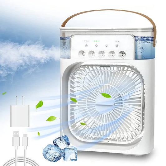 🔥HOT SELLING NOW 49% OFF 🔥Portable Air Conditioner Fan & USB Mini Air Cooler Fan🧊