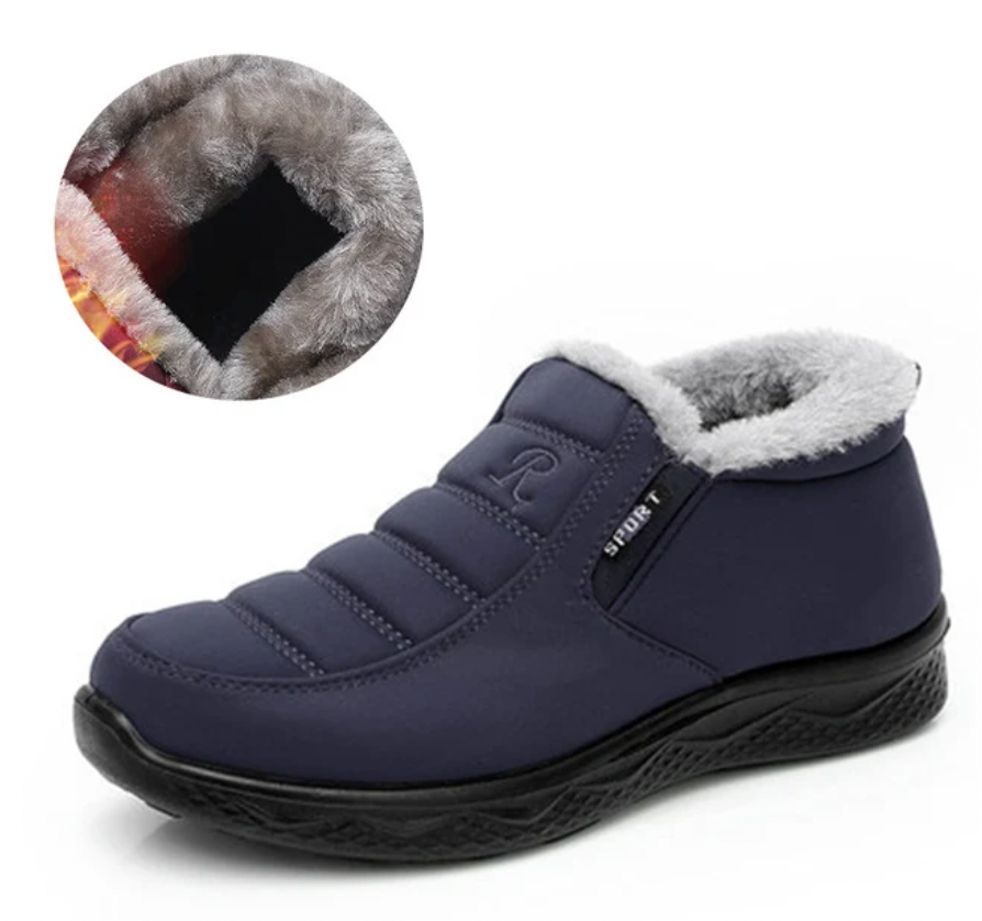 2023 Women Winter Non-slip Waterproof Plush Slip-on Boots [Wide Width]